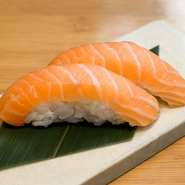 Salmon Nigiri. 6 EUR. Japanese, Sushi, Asian