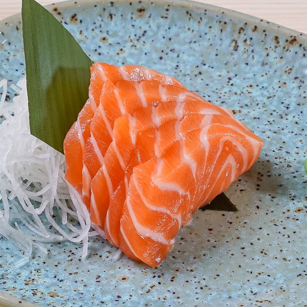 Salmon Sashimi. 8.5 EUR. Japanese, Sushi, Asian