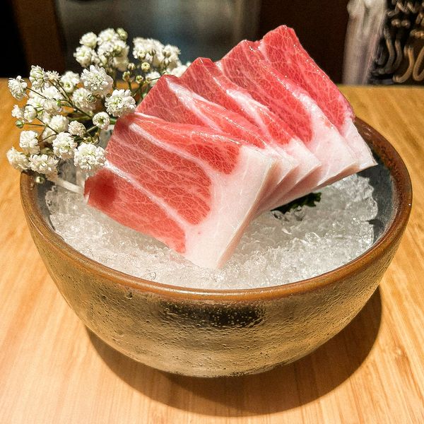 Sashimi de Toro. 16.5 EUR. Japanese, Sushi, Asian