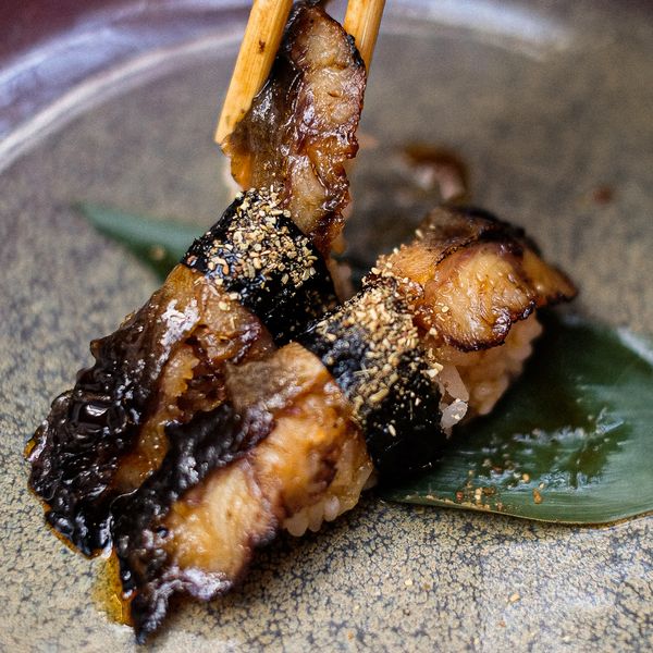 Unagi Nigiri. 8.5 EUR. Japanese, Sushi, Asian